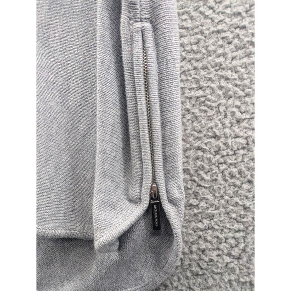NWT Michael by Michael Kors Pearl Heather Gray Women's 1X Tunic Sweater - Picture 13 of 16